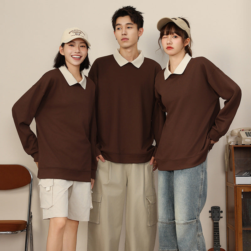 【客製化團體服】350g學院風翻領衛衣 | 團體制服訂製