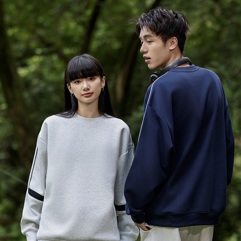 【客製化團體服】380g拼接圓領衛衣 | 團體制服訂製