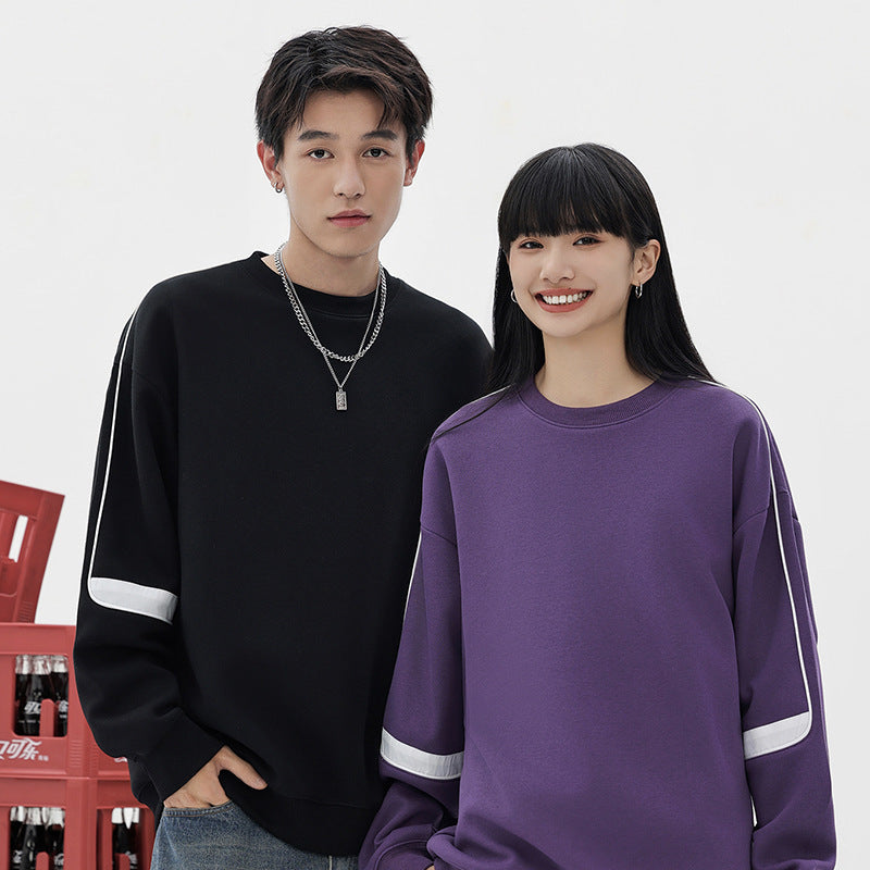 【客製化團體服】380g拼接圓領衛衣 | 團體制服訂製