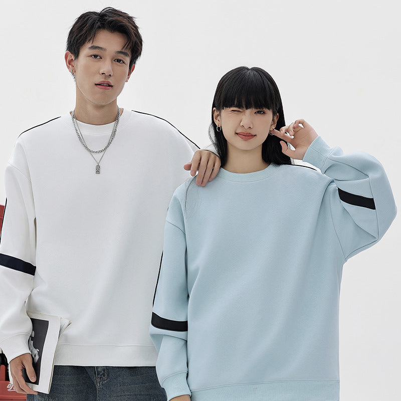 【客製化團體服】380g拼接圓領衛衣 | 團體制服訂製