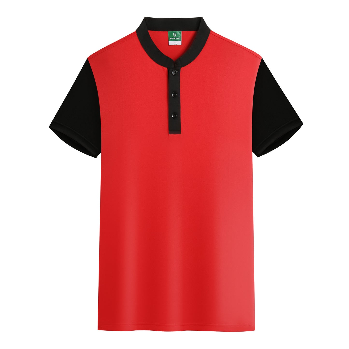 【客製團體服】黑紅配色短袖POLO衫 | 團體制服訂製
