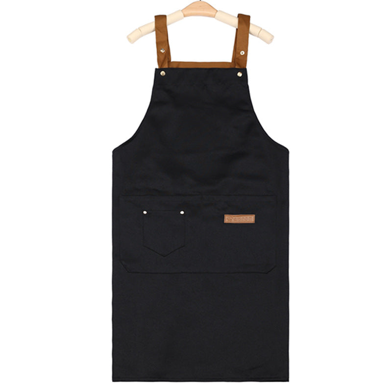 【客製化團體服】皮標多口袋圍裙 | 團體制服訂製