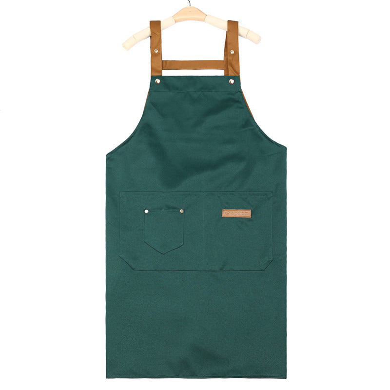 【客製化團體服】皮標多口袋圍裙 | 團體制服訂製