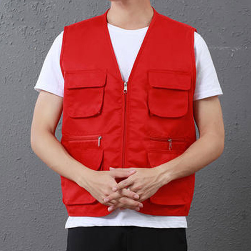 【客製化團體服】多口袋工裝背心 | 團體制服訂製