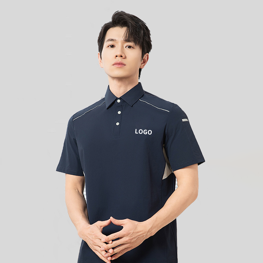【客製化團體服】反光條冰絲翻領T | 團體制服訂製