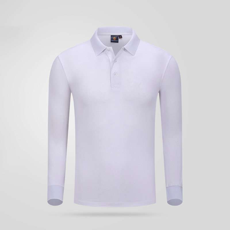 【客製化團體服】蠶絲棉純色長袖秋冬POLO衫 | 團體制服訂製