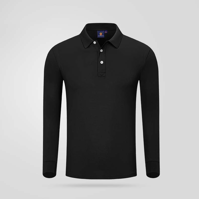 【客製化團體服】蠶絲棉純色長袖秋冬POLO衫 | 團體制服訂製
