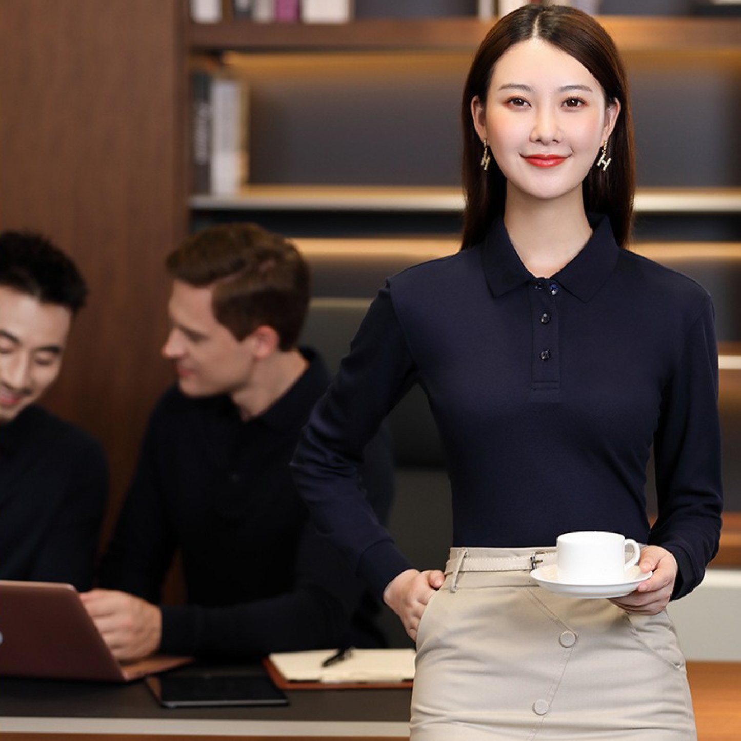 【客製化團體服】翻領長袖polo衫| 團體制服訂製