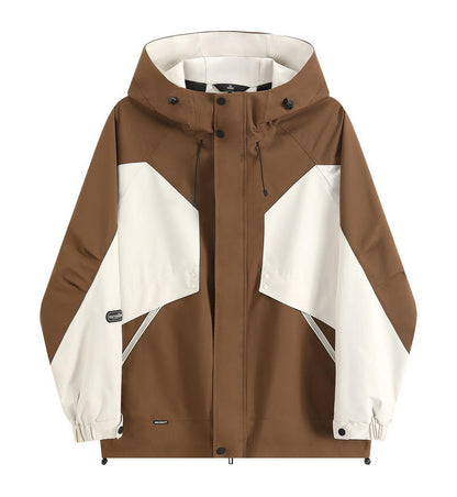 【客製化團體服】拼色三合衣連帽衝鋒外套 |  團體制服訂製