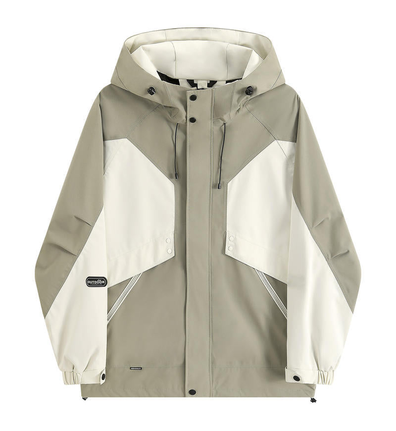 【客製化團體服】拼色三合衣連帽衝鋒外套 |  團體制服訂製