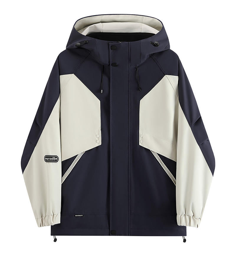 【客製化團體服】拼色三合衣連帽衝鋒外套 |  團體制服訂製