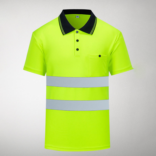 【客製化團體服】反光條冰絲翻領T | 團體制服訂製