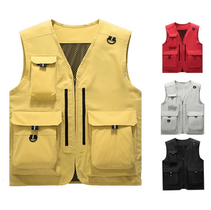 【客製化團體服】工裝戶外多口袋背心 | 團體制服訂製